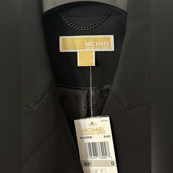 Michael Kors Women’s Crepe Double-Breasted Jumpsuit - Size 0 - Picture 6 of 6